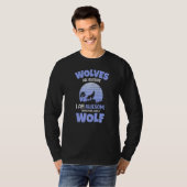 Wölfe sind Phantastisch, ich bin Phantastisch Wolf T-Shirt (Vorne ganz)