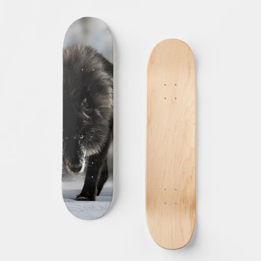 Wölfe Skateboard (Vorderseite)