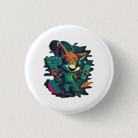 Wölfe spielen button (Vorderseite)