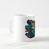Wölfe spielen kaffeetasse (Vorderseite Links)