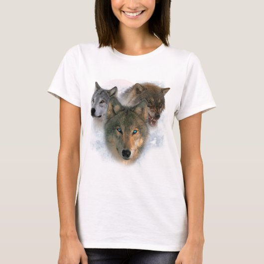 Wölfe T-Shirt (Vorderseite)