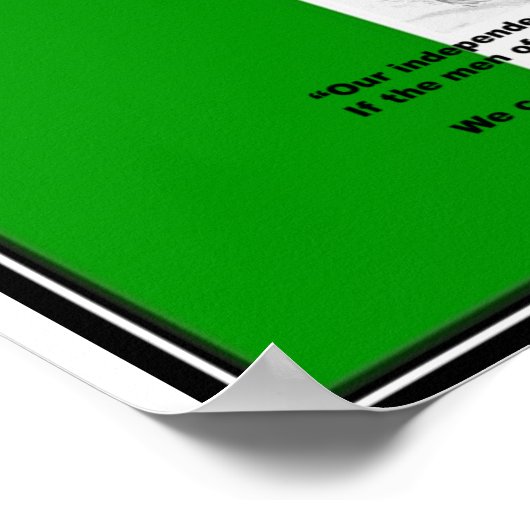 Wolfe Tone Poster (Ecke)