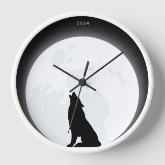 Wölfe Uhr