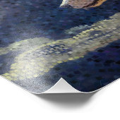 Wölfe und Mondmosaike - Druck (Ecke)