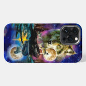 Wölfe und Moon Case-Mate iPhone Case Hülle (Rückseite (Horizontal))