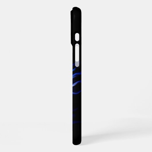 Wölfe und Raven mit Vollmond iPhone Hülle (Linke Seite)