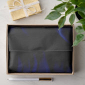 Wölfe und Raven mit Vollmond Seidenpapier (Geschenk)