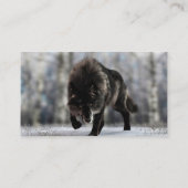 Wölfe Visitenkarte (Rückseite)