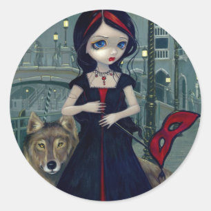 "Wölfe von Venedig" Aufkleber