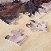 Wölfe von Winifred Austen, Vintage Wildtiere Puzzle (Seite)