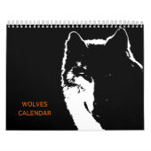 Wölfe - Wildtiere Kalender (Titelbild)