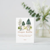 Wölfe Wolf Kinderduschmaschine Windelwanne Begleitkarte (Stehend Vorderseite)