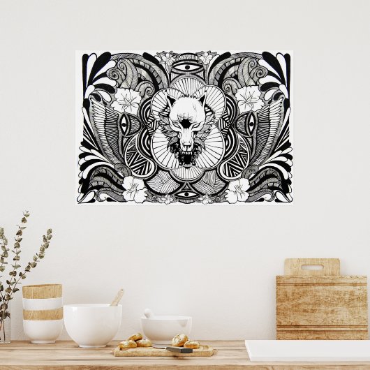 Wolfen Poster (Küche)