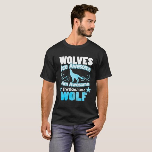 Wolfen sind Phantastisch, ich bin Phantastisch T-Shirt (Vorne ganz)