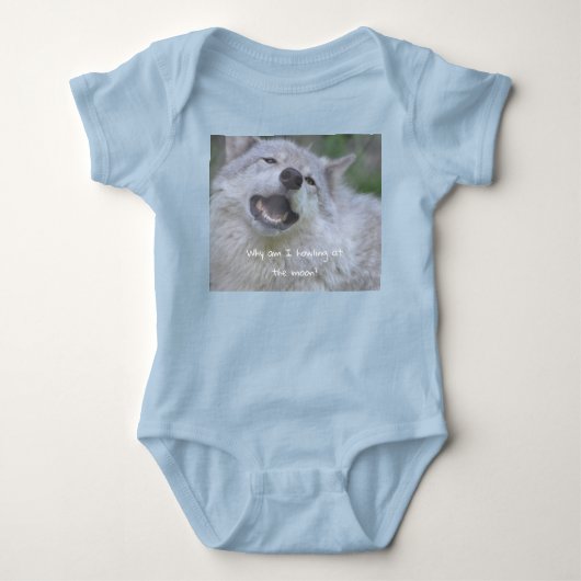 Wolfenkuchsel Baby Strampler (Vorderseite)