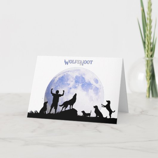 Wolfenoot is not a valid English text to translate Karte (Vorderseite)