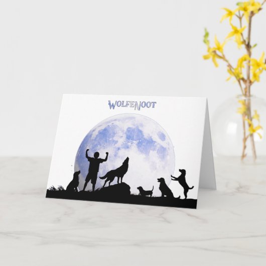 Wolfenoot Karte (Gelbe Blume)