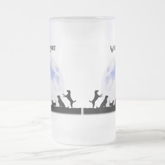 WolfeNoot Mattglas Bierglas (Mittel)