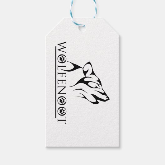 Wolfenoot - Wolf-Party Geschenkanhänger (Vorderseite)