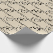 Wolfenoot - Wolf-Party-Versorgungen Geschenkpapier (Ecke)