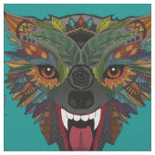 Wolfenstreit aquamarin blau stoff (Nahaufnahme)