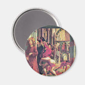 Wolfgang Altar in der Links Flügelszene unten: Magnet (Vorderseite/Rückseite)