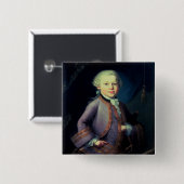 Wolfgang Amadeus Mozart, 1763 Button (Vorne & Hinten)
