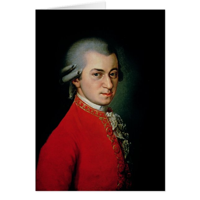 Wolfgang Amadeus Mozart, 1818 (Vorne)