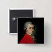 Wolfgang Amadeus Mozart, 1818 Button (Vorne & Hinten)