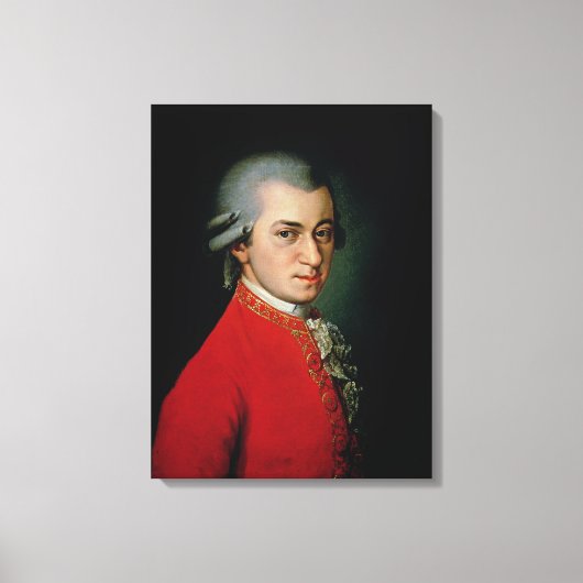 Wolfgang Amadeus Mozart, 1818 Leinwanddruck (Vorderseite)