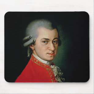 Wolfgang Amadeus Mozart, 1818 Mousepad