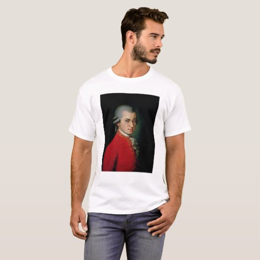 Wolfgang Amadeus Mozart, 1818 T-Shirt (Vorne ganz)