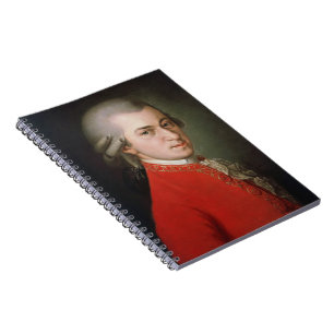 Wolfgang Amadeus Mozart 1819 - Barbara Krafft Notizblock