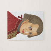 Wolfgang Amadeus Mozart als Puzzle (Horizontal)