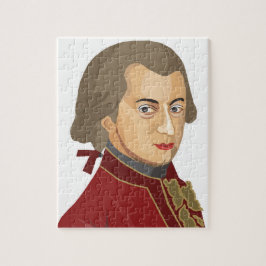 Wolfgang Amadeus Mozart als Puzzle