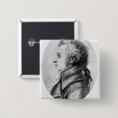 Wolfgang Amadeus Mozart Button (Vorne & Hinten)
