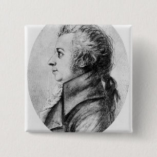 Wolfgang Amadeus Mozart Button