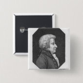 Wolfgang Amadeus Mozart Button (Vorne & Hinten)