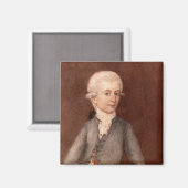Wolfgang Amadeus Mozart, c.1780 Magnet (Vorderseite/Rückseite)