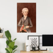 Wolfgang Amadeus Mozart, c.1780 Poster (Heimbüro)