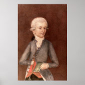 Wolfgang Amadeus Mozart, c.1780 Poster (Vorne)