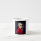 Wolfgang Amadeus Mozart Espressotasse (Vorderseite)