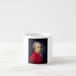 Wolfgang Amadeus Mozart Espressotasse