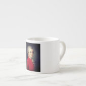 Wolfgang Amadeus Mozart Espressotasse (Vorderseite Rechts)