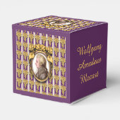 Wolfgang Amadeus Mozart Geschenkschachtel (Rückseite)