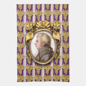 Wolfgang Amadeus Mozart Geschirrtuch (Vertikal)