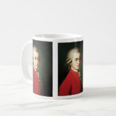 Wolfgang Amadeus Mozart Kaffeetasse (Vorderseite Links)