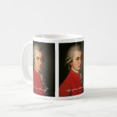 Wolfgang amadeus mozart kaffeetasse (Vorderseite Links)