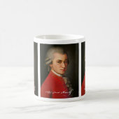 Wolfgang amadeus mozart kaffeetasse (Mittel)