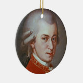 Wolfgang Amadeus Mozart Keramik Ornament (Rechts)